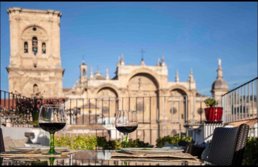 グラナダEl Palomar De La Catedral Atico Espectacularアパートメント エクステリア 写真