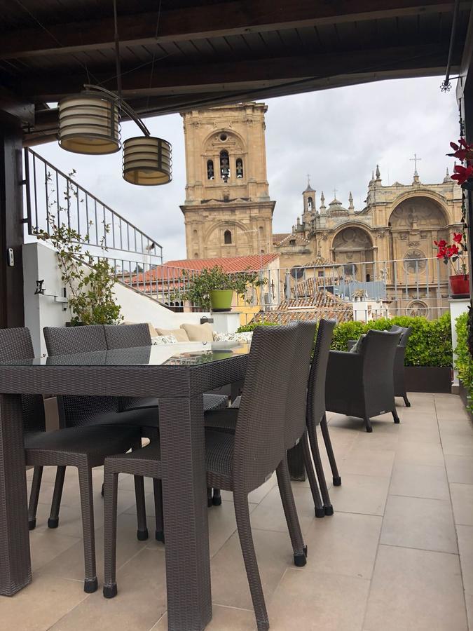 グラナダEl Palomar De La Catedral Atico Espectacularアパートメント エクステリア 写真