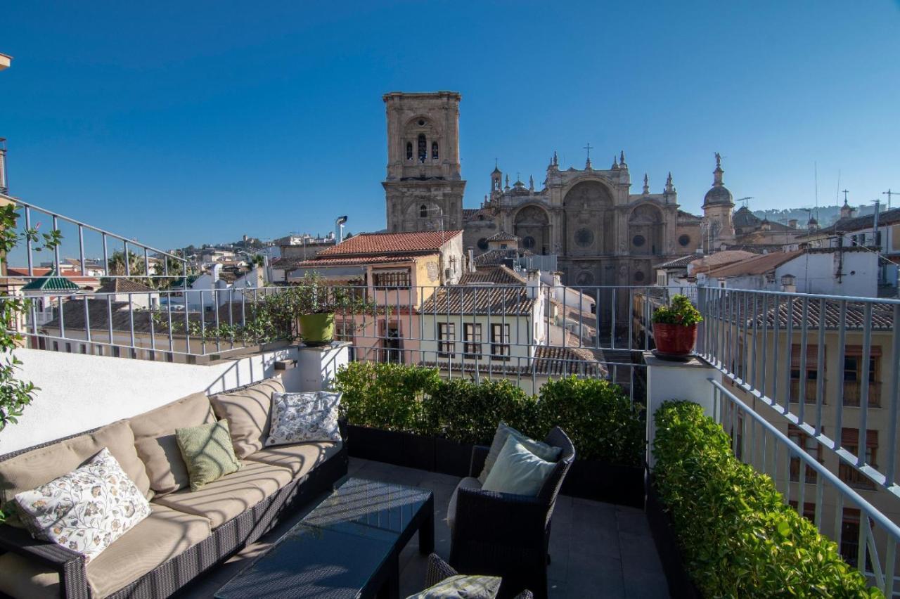 グラナダEl Palomar De La Catedral Atico Espectacularアパートメント エクステリア 写真