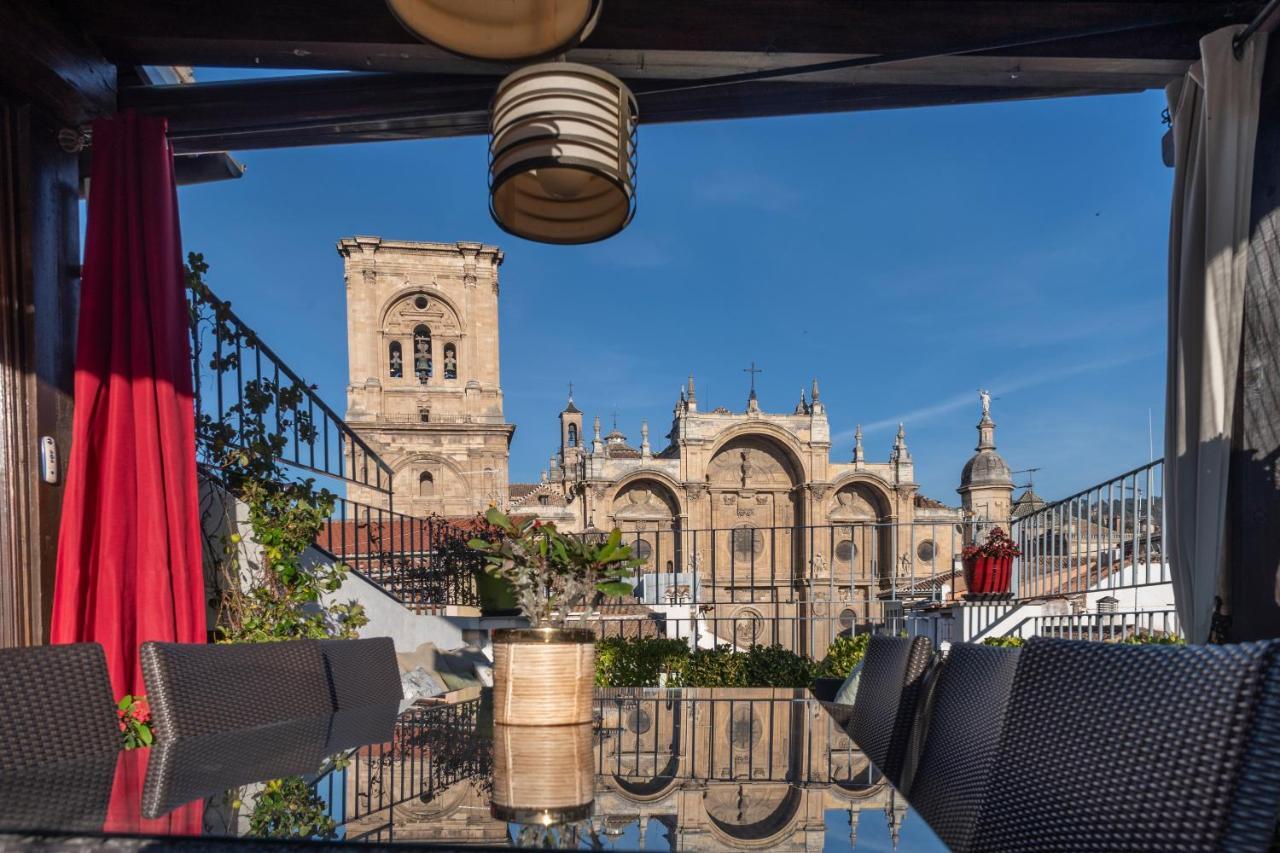 グラナダEl Palomar De La Catedral Atico Espectacularアパートメント エクステリア 写真